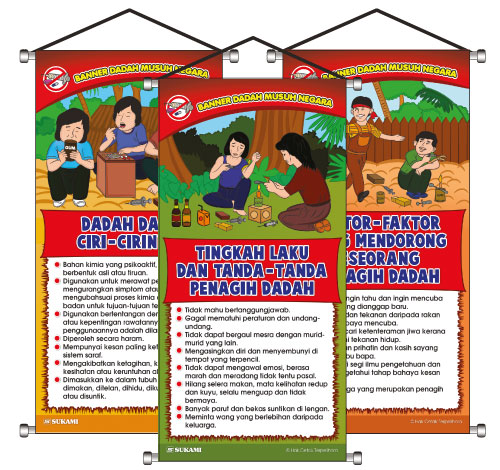 Banner Dadah Musuh Negara