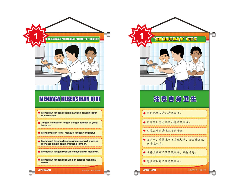 Banner Langkah-Langkah Pencegahan Penyakit Berjangkit - Image 2
