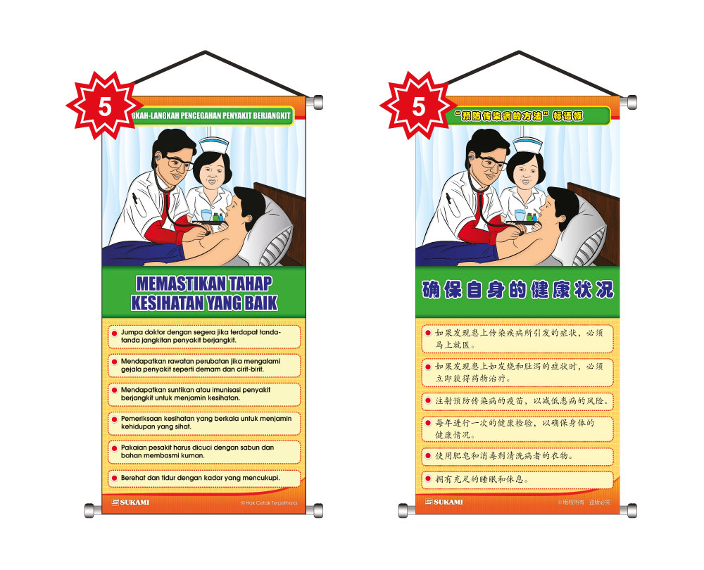 Banner Langkah-Langkah Pencegahan Penyakit Berjangkit - Image 6