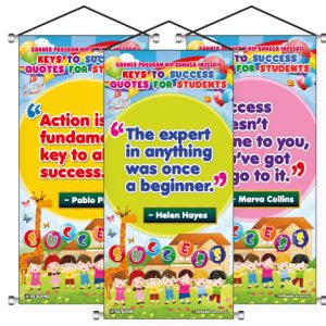 Set Banner Keys To Success Quotes For Students