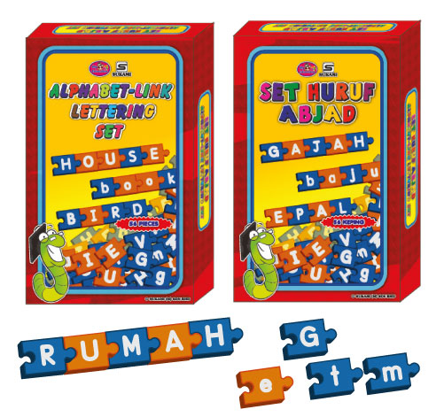 Alphabet-Link Lettering Set