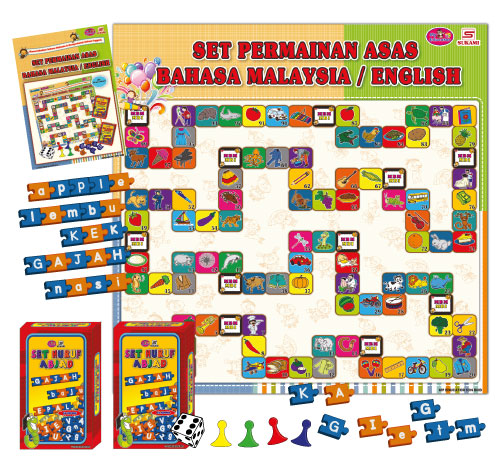 Set Permainan Asas Bahasa Malaysia / English