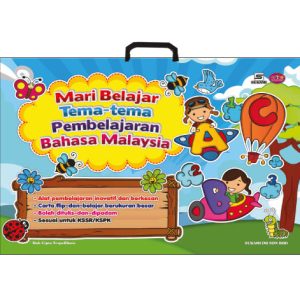 Carta Flip-dan-Belajar Bahasa Malaysia - Mari Belajar Tema-Tema Pembelajaran Bahasa Malaysia