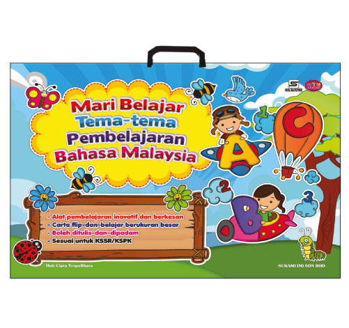 Carta Flip-dan-Belajar Bahasa Malaysia - Mari Belajar Tema-Tema Pembelajaran Bahasa Malaysia