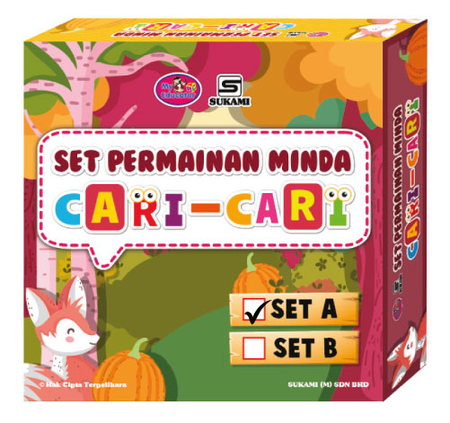 Set Permainan Minda - Cari-Cari (Set A)
