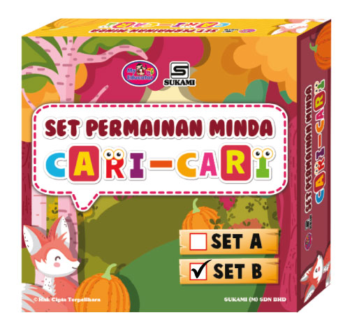 Set Permainan Minda - Cari-Cari (Set B)