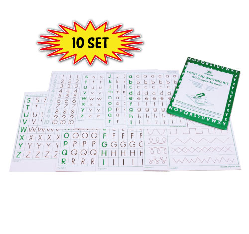 Kit Pemulihan Menulis - Tulisan Rumi (Bahasa Malaysia/English) (10 set)