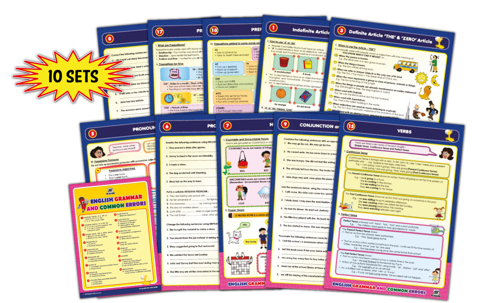 Learning & Teaching Activity Cards - English Grammar & Common Errors - Image 2