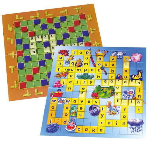 Junior Scrabble - Spelling Game Set