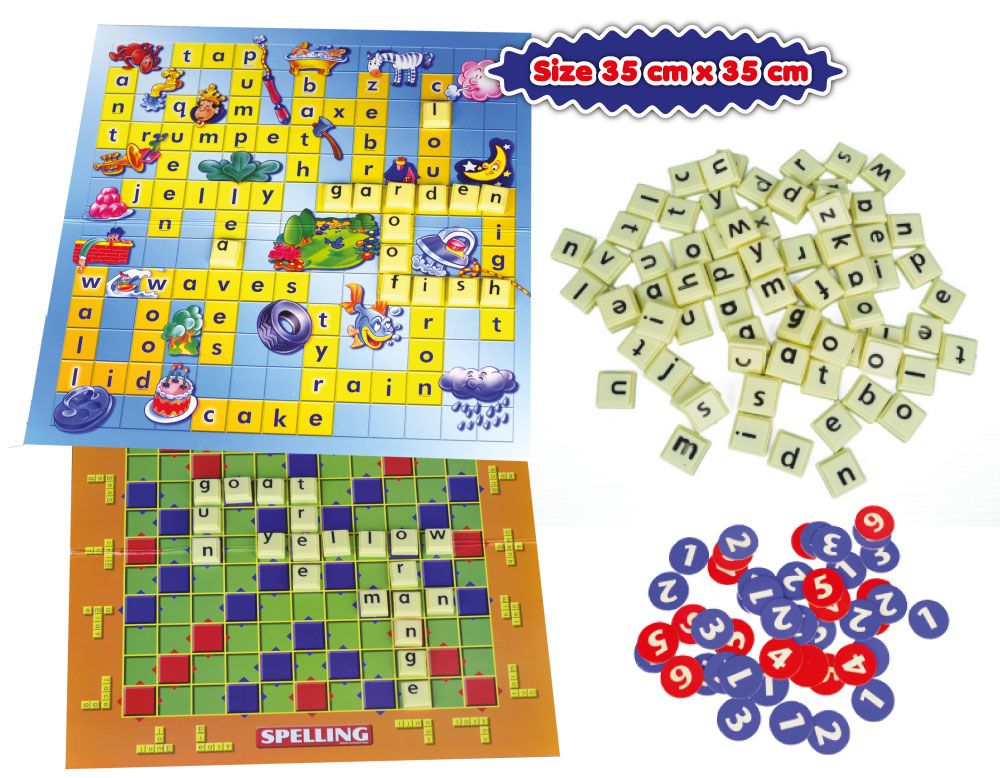 Junior Scrabble - Spelling Game Set - Image 2