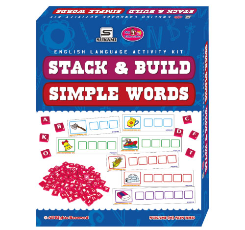 Stack & Build Simple Words - Set A