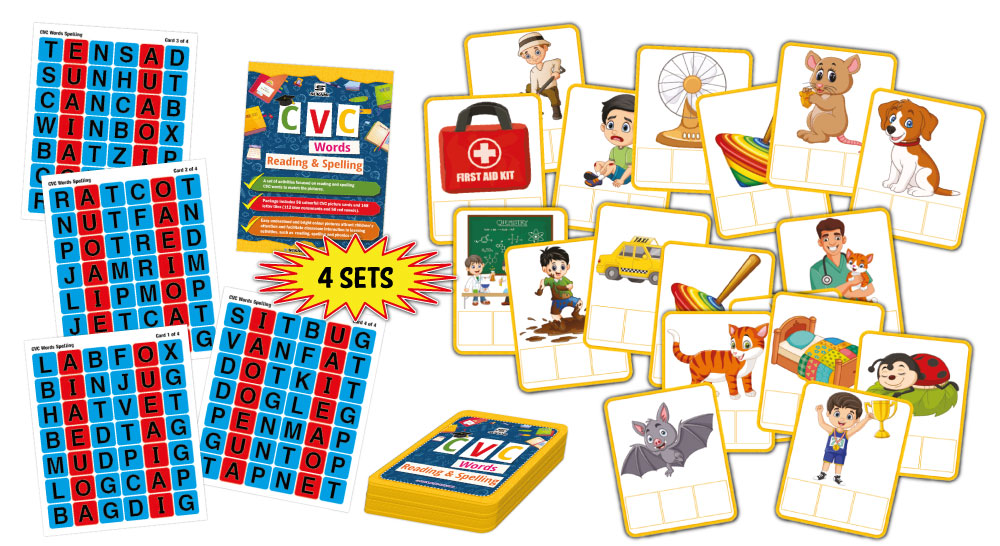 CVC Words Reading and Spelling Kit - Image 2