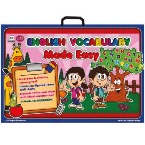 Giant Flip-and-Learn Wall Charts - English Vocabulary Made Easy
