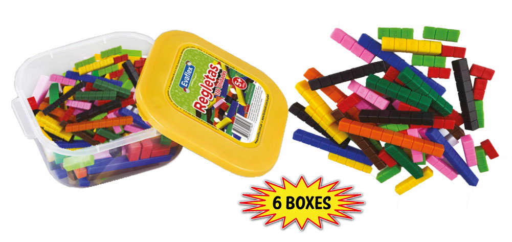 74 Pieces Cuisenaire Rods Introductory Set - Image 2