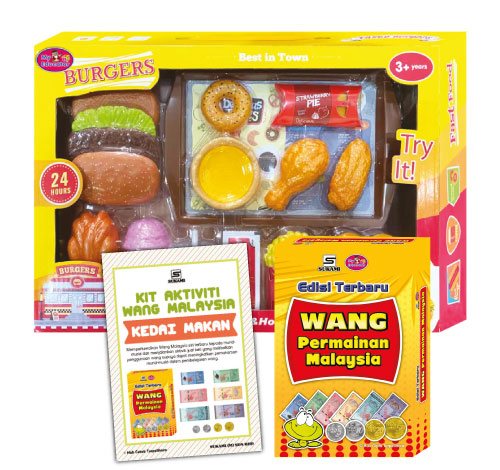 Kit Aktiviti Wang Malaysia - Kedai Makan