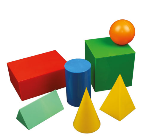 Set Bentuk Asas Bongkah (Basic Solid Shapes)