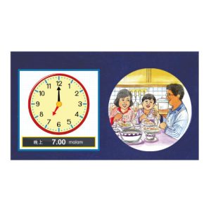 Kit Matematik Tahun 1 : Masa & Waktu - Jadual Harian