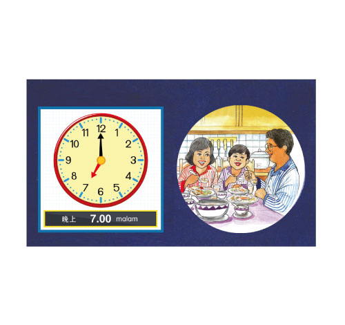 Kit Matematik Tahun 1 : Masa & Waktu - Jadual Harian