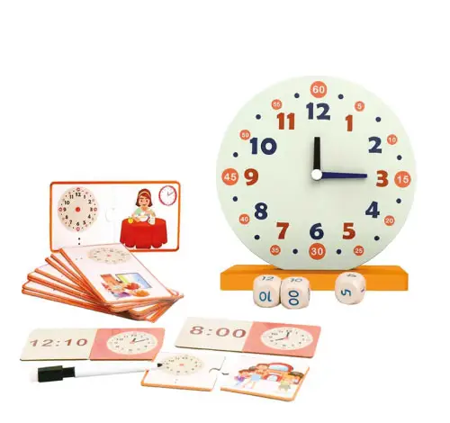 Wooden Learning Clock