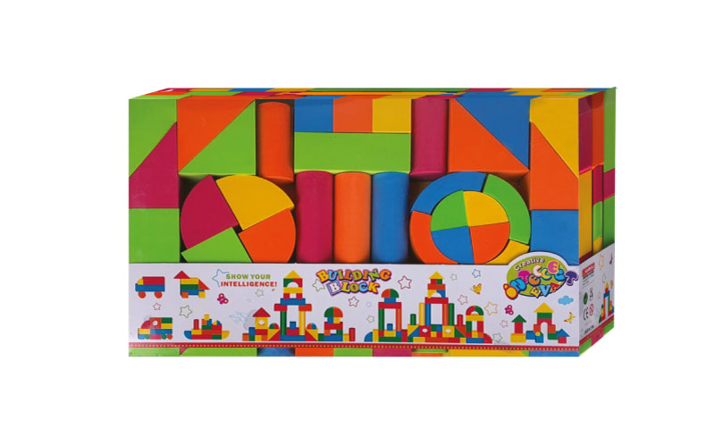 Set Bongkah Pelbagai Bentuk (Educational EVA Construction Set) - Image 3