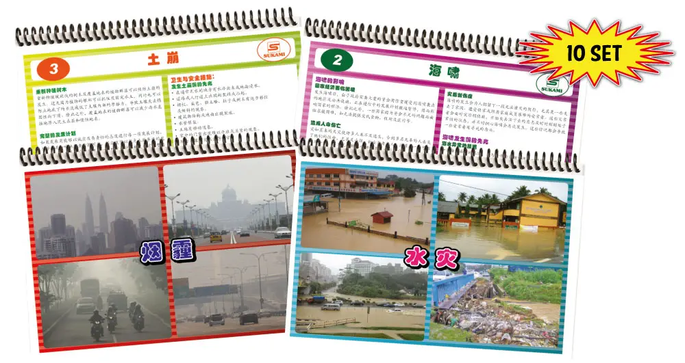 Kit Panduan Kesihatan & Keselamatan - Bencana Alam (Edisi Bahasa Cina) - Image 2
