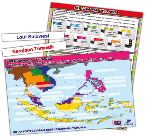 Kit Aktiviti Sejarah KSSR (Semakan) Tahun 4 - Kerajaan Melayu Awal