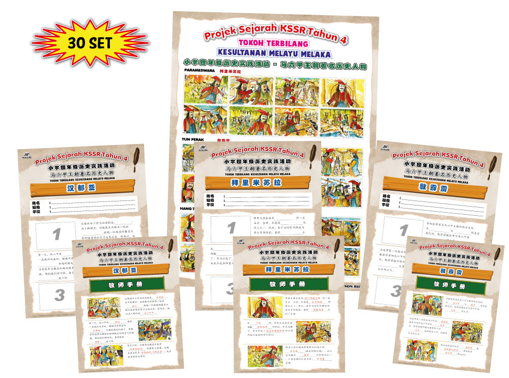 Projek Sejarah KSSR Tahun 4 - Tokoh Terbilang Kesultanan Melayu Melaka - Image 3