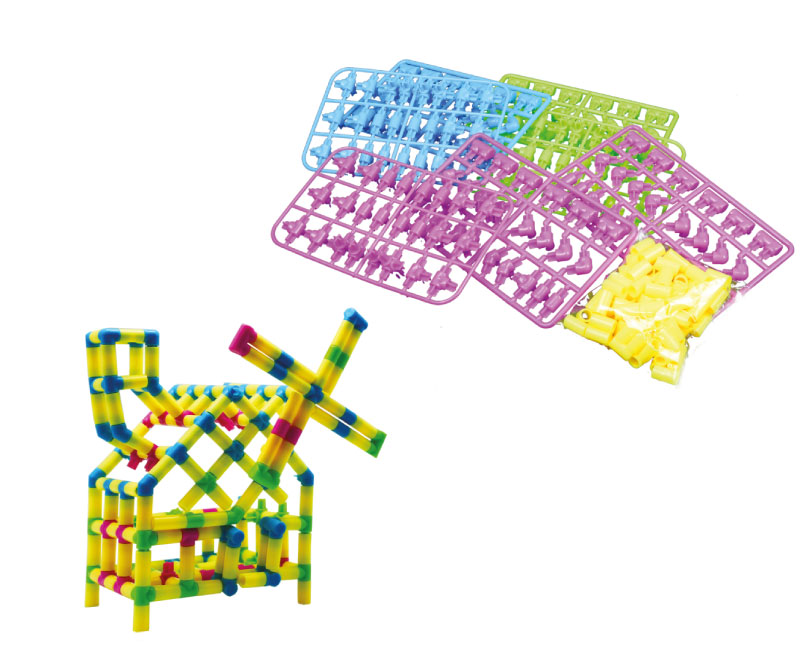 318 Pieces Play & Learn 3D Construction Blocks - Image 2
