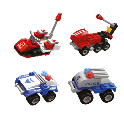 Set Binaan "Police & Fire"