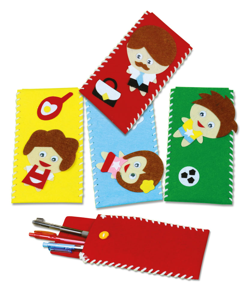 Creative Felt Pencil Cases - Image 2
