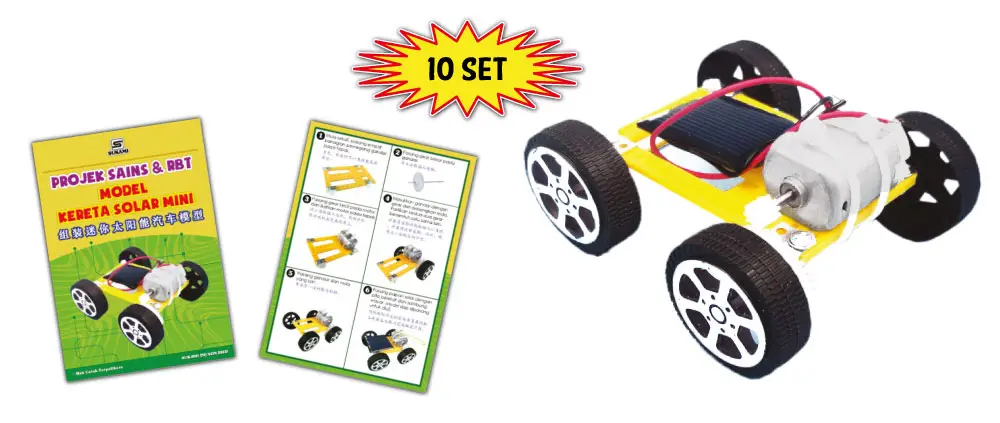 Model Kereta Solar Mini - Image 2