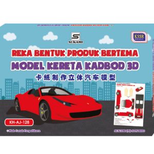 Model Kereta Kadbod 3D