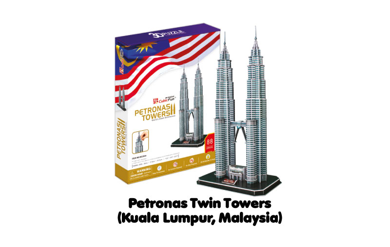 Educational 3D Puzzle - World Greatest Architecture - Set A - Image 2