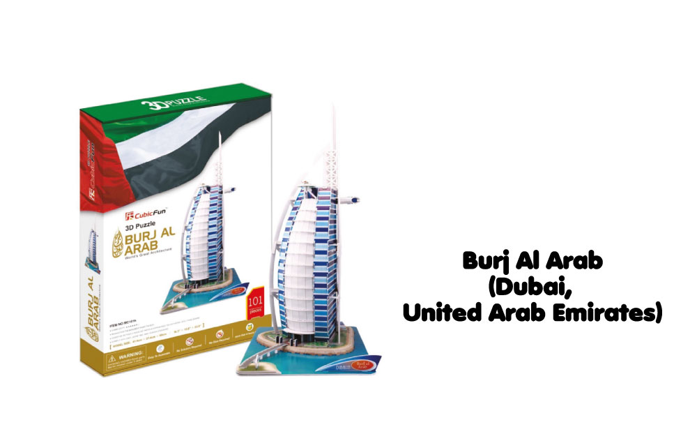 Educational 3D Puzzle - World Greatest Architecture - Set A - Image 6