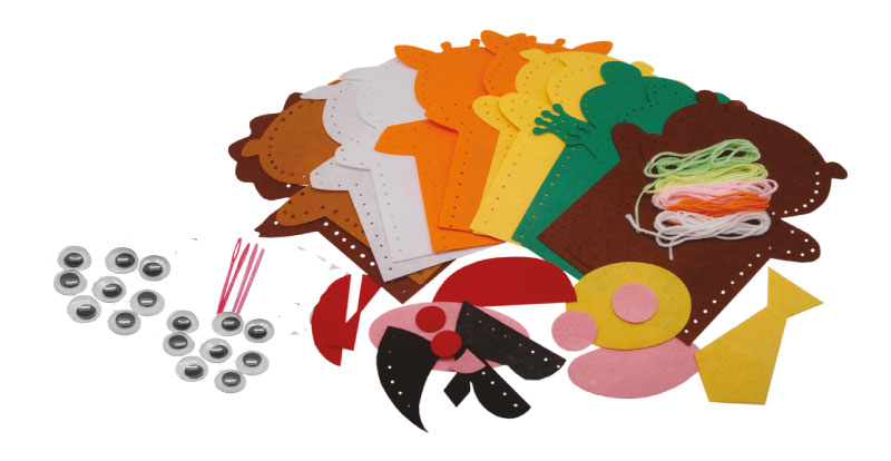 Creative Felt Animal Hand Puppets - Image 3