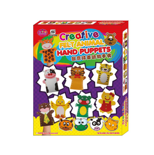 Creative Felt Animal Hand Puppets - Image 4