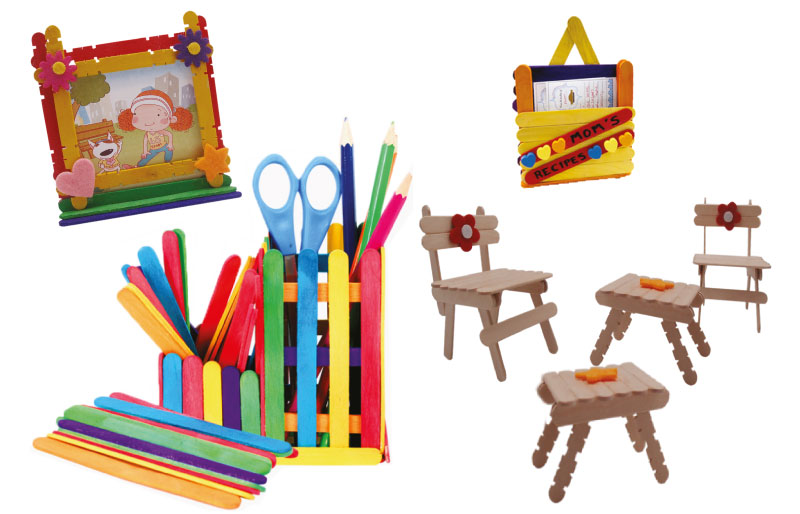 Creative Wooden Ice-Cream Sticks Crafts - Image 2