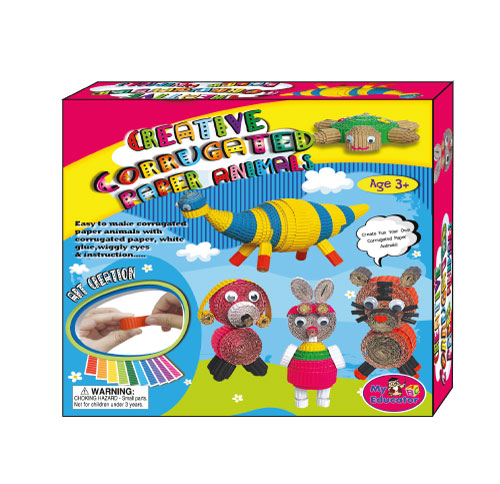 Creative Corrugated Paper Animals - Image 3