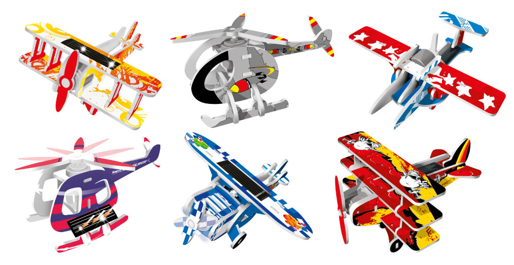 Kit Model Solar Pesawat - Image 2