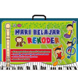 Carta Flip-dan-Belajar Pendidikan Muzik - Mari Belajar Rekoder
