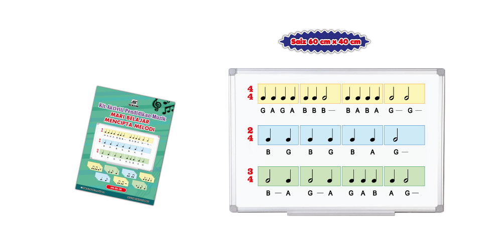 Kit Pendidikan Muzik - Mari Belajar Mencipta Melodi - Image 2