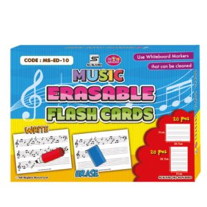 Music Erasable Flash Card