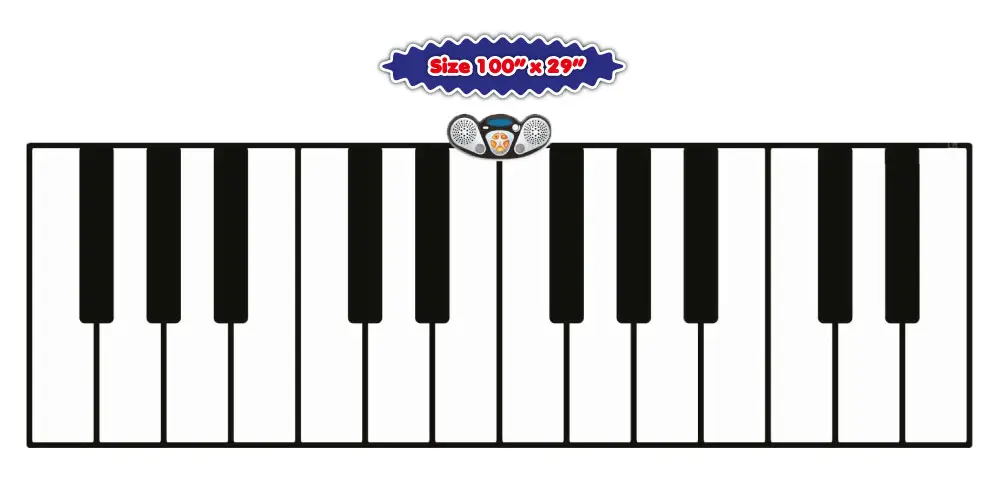 Super Gigantic Keyboard Playmat - Image 2