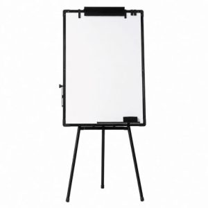Flip Chart Magnetic Whiteboard With Tripod Stand