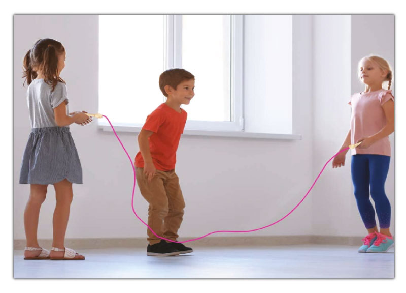 Plastic Handle Skipping Rope - Image 3