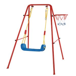 "2 In 1" Swing & Basketball Set