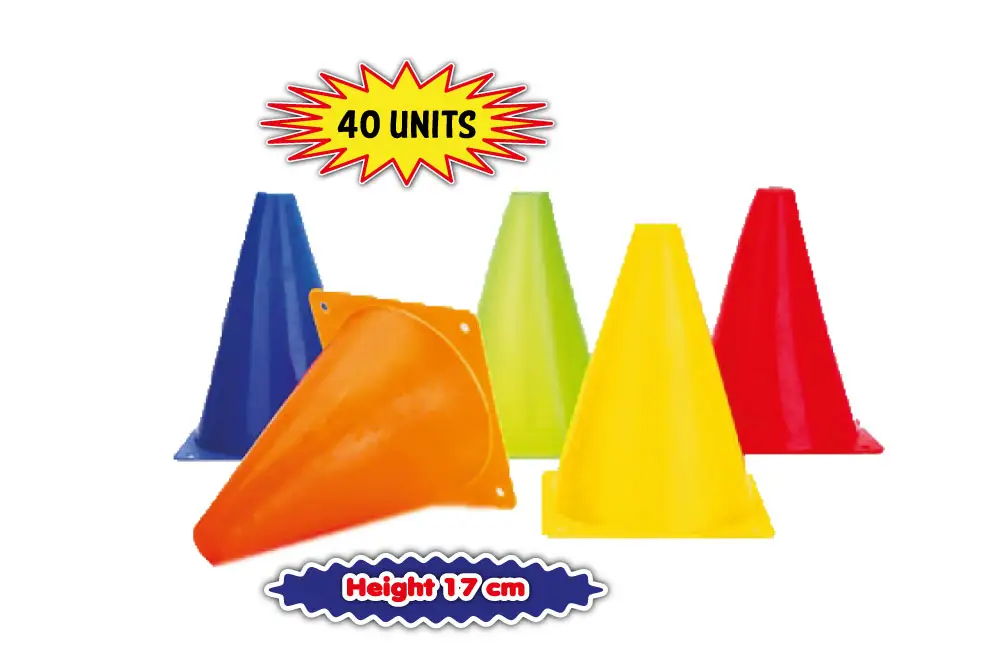 Plastic Skittle Cone - Image 2