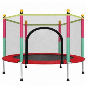 55" Trampoline With Net Enclosure