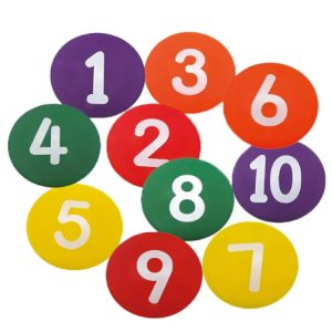 1 To 10 Rubber Spot Markers