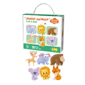 6-In-A-Box Educational Puzzle Set